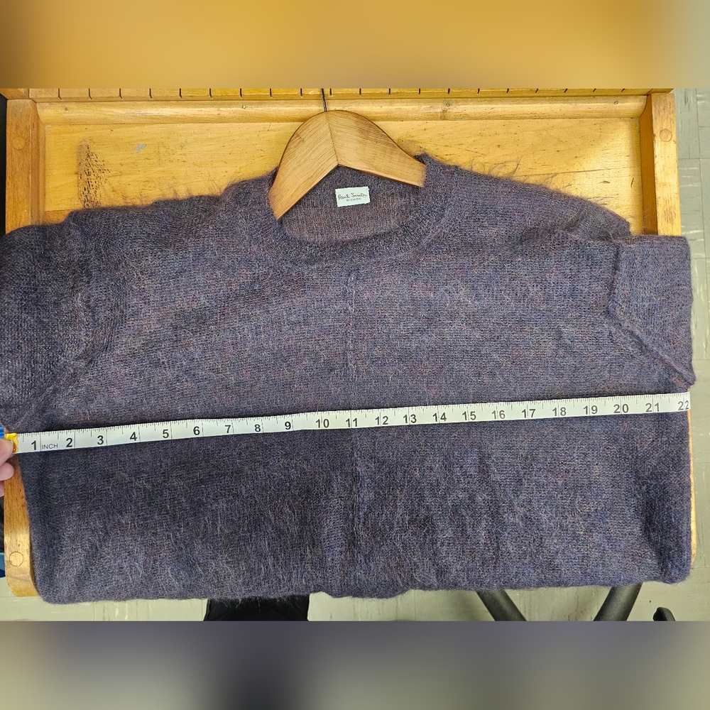 Women's Blue Sweater - Picture 13 of 14